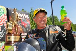 Pro Stock Bike winner Jerry Savoie