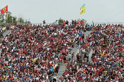 Fans dans la tribune