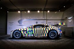 #97 Vantage GTE art car ontworpen door kunstenaar Tobias Rehberger