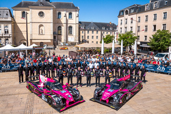 #34 OAK Racing Ligier JS P2: Chris Cumming, Kevin Estre, Laurens Vanthoor and #35 OAK Racing Ligier JS P2: Jacques Nicolet, Erik Maris, Jean-Marc Merlin