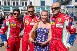 Fan with #51 AF Corse Ferrari 458 GTE: Gianmaria Bruni, Toni Vilander, Giancarlo Fisichella
