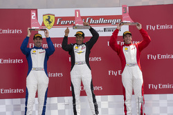 458TPAM Podium: Race winner #8 Ferrari of Fort Lauderdale Ferrari 458, second place #13 Ferrari of Ontario Ferrari 458: Marc Muzzo, and third placed #71 Ferrari of Quebec Ferrari 458: Patrice Brisebois