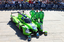 #40 Krohn Racing Ligier JS P2: Tracy Krohn, Nic Jonsson, Joao Barbosa