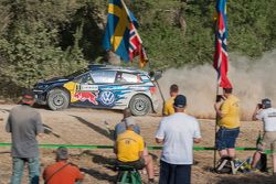 Andreas Mikkelsen y Ola Floene, Volkswagen Polo WRC, Volkswagen Motorsport