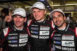 Ganador de la pole 24 horas de Le Mans 2015 # 18 Porsche Equipo Porsche 919 híbrido: Romain Dumas, N