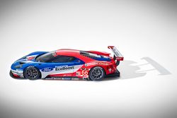 The new Ford GT that will race at Le Mans