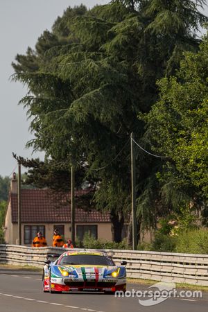 #51 AF Corse Ferrari 458 GTE : Gianmaria Bruni, Toni Vilander, Giancarlo Fisichella