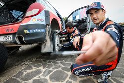 Daniel Sordo and Marc Marti, Hyundai i20 WRC, Hyundai Motorsport