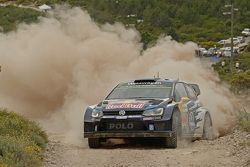 Andreas Mikkelsen et Ola Floene, Volkswagen Polo WRC, Volkswagen Motorsport