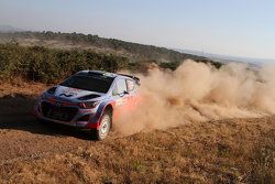 Hayden Paddon et John Kennard, Hyundai i20 WRC, Hyundai Motorsport