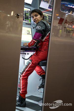 Leena Gade, engenheira-chefe do #7 Audi Sport Team Joest