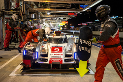 #9 Audi Sport Team Joest Audi R18 e-tron quattro: René Rast, Filipe Albuquerque, Marco Bonanomi