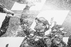 Pódio LMGT Am: champagne for Patrick Dempsey