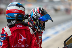 #12 Rebellion Racing Rebellion R-One: Nicolas Prost swapping with Nick Heidfeld