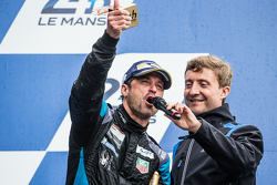 LMGT Am podium: segundo lugar #77 Dempsey Proton Competition Porsche 911 RSR: Patrick Dempsey