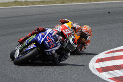 Jorge Lorenzo, Yamaha Factory Racing e Marc Marquez, Repsol Honda Team