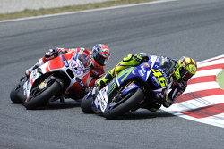 Валентино Росси, Yamaha Factory Racing и Андреа Довициозо, Ducati Team