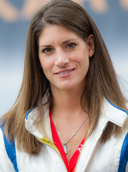 RTL-Reporterin und Rennfahrerin Cyndie Allemann