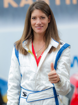 RTL-Reporterin und Rennfahrerin Cyndie Allemann