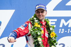 LMGT Pro podium: derde plaats #51 AF Corse Ferrari 458 GTE: Gianmaria Bruni