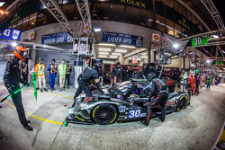 Pit stop per #30 Extreme Speed Motorsports Ligier JS P2: Scott Sharp, David Heinemeier Hansson, Ryan