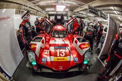 Pit stop for #13 Rebellion Racing Rebellion R-One: Dominik Kraihamer, Daniel Abt, Alexandre Imperatori