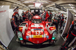 Pit stop for #13 Rebellion Racing Rebellion R-One: Dominik Kraihamer, Daniel Abt, Alexandre Imperatori