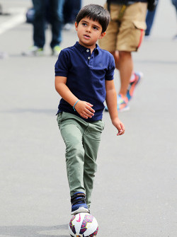 Felipinho Massa, hijo de Felipe Massa, Williams