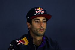 Daniel Ricciardo, Red Bull Racing na conferência de imprensa da FIA