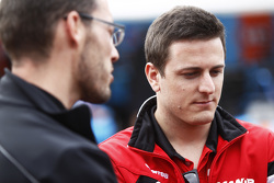 Fabio Leimer im GP2-Fahrerlager