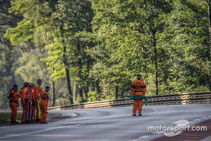 Marshal at Le Mans 24 Hours