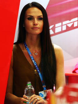 Minttu Virtanen, Freundin von Kimi Räikkönen, Ferrari