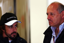 Fernando Alonso, McLaren, mit Ron Dennis, McLaren-Geschäftsführer