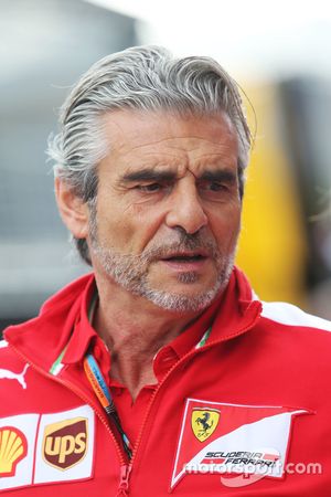 Maurizio Arrivabene, director del equipo Ferrari