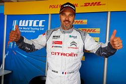 Polesitter Yvan Muller, Citroën C-Elysée WTCC, Citroën World Touring Car team