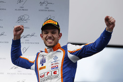 Race winner Luca Ghiotto, Trident
