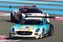#98 Team Astana by Rowe Racing Mercedes SLS AMG GT3: Nicolai Sylvest, Indy Dontje, Daniel Juncadella