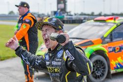 Winner Tanner Foust, Andretti Autosport Volkswagen