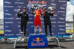 Podium: Lites winner Oliver Eriksson