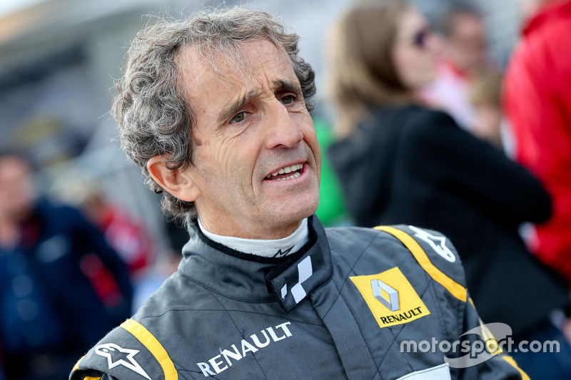 Alain Prost alla Parata delle Leggende