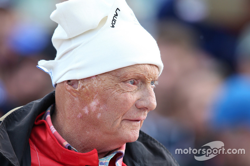 Niki Lauda, Presidente Non Esecutivo Mercedes alla Parata delle Leggende