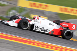 Ники Лауда, Mercedes за рулем McLaren MP4/2 на параде легенд