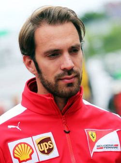 Jean-Eric Vergne, pilote d'essais Ferrari