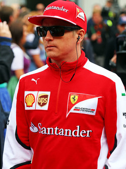 Кими Райкконен, Ferrari на параде пилотов