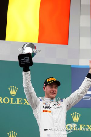 En segundo lugar Stoffel Vandoorne, ART Grand Prix