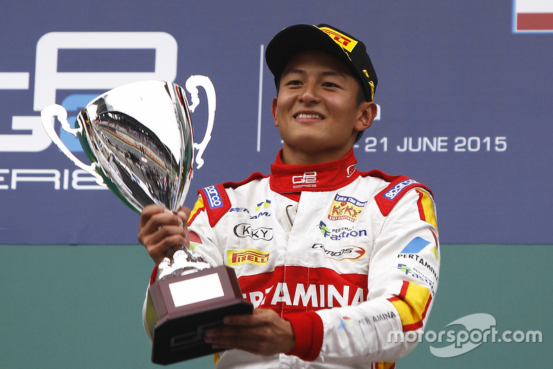 Juara balapan Rio Haryanto, Campos Racing