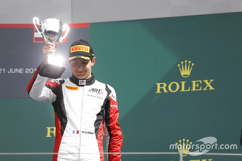 3. Esteban Ocon, ART Grand Prix