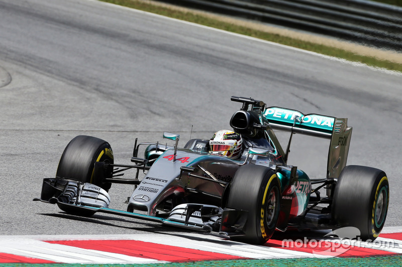 #29: Lewis Hamilton, Mercedes F1 W06, Spielberg 2015: 1:08,455