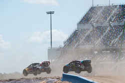 Sebastian Eriksson, Olsbergs MSE Ford and Ken Block, Hoonigan Racing Division Ford