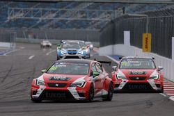 Jordi Gene, SEAT Leon, Craft Bamboo Racing LUKOIL y Pepe Oriola, SEAT Leon, Craft Bamboo Racing LUKO